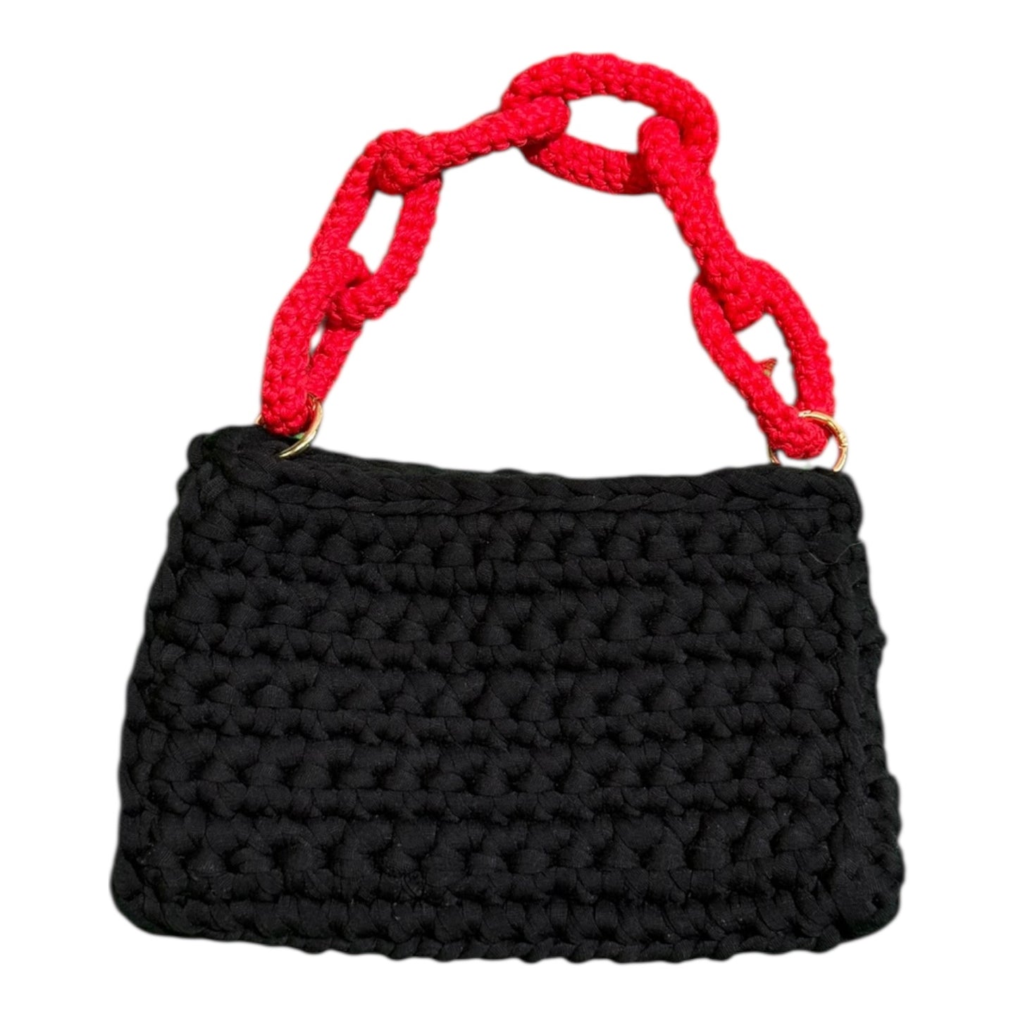 Noir Crochet Bag