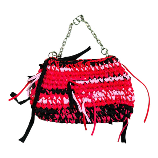 Ava Red Multi chain bag