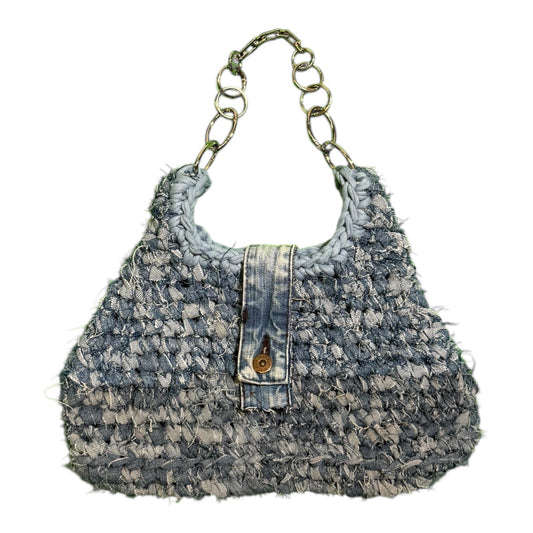 Lindy Denim Crochet Bag
