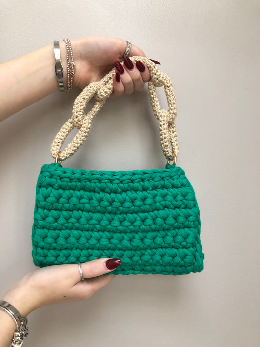 Envy Crochet Chain Bag