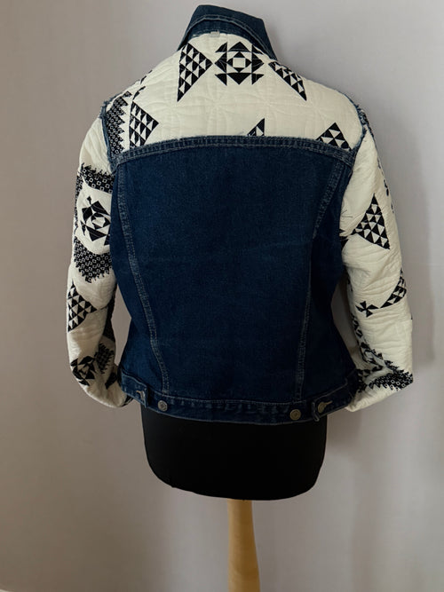 Aztec denim