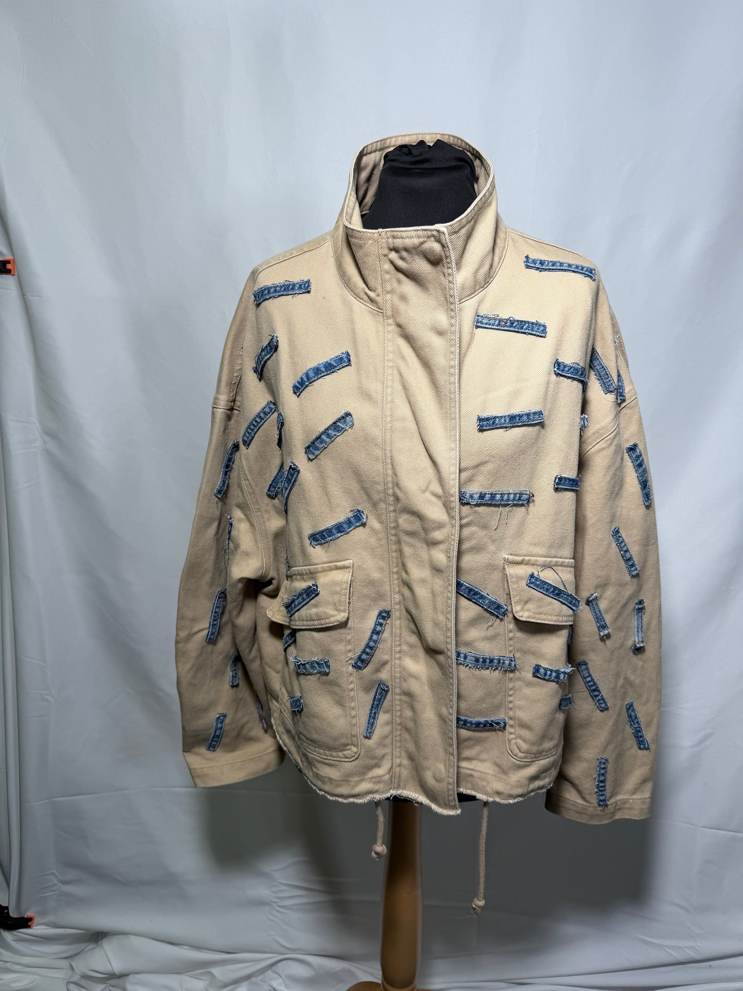 Zipped Funnel Jacket