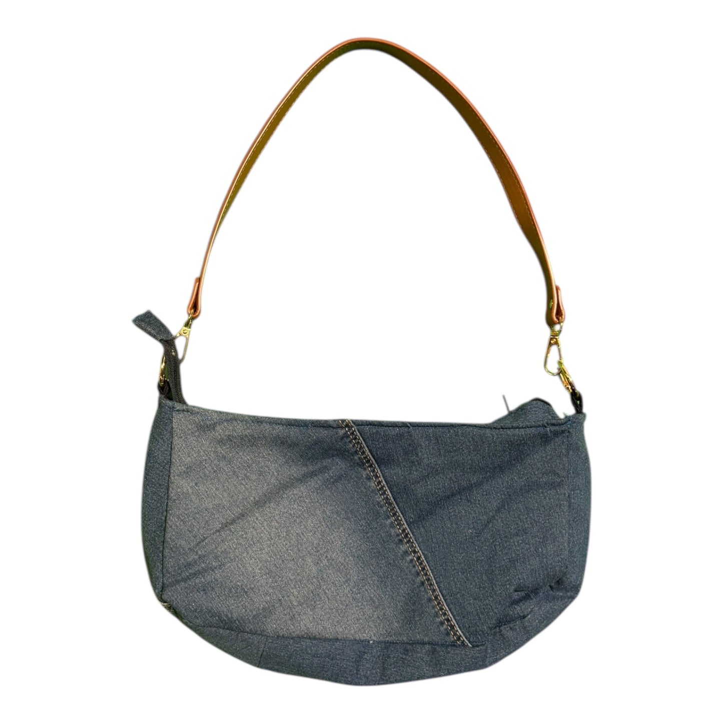 Anna Denim Jeans Pouch Bag