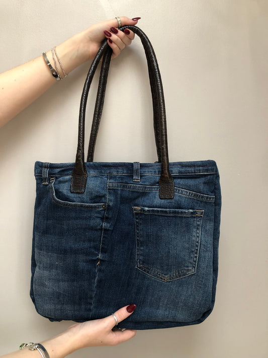 Denim Jeans Bag