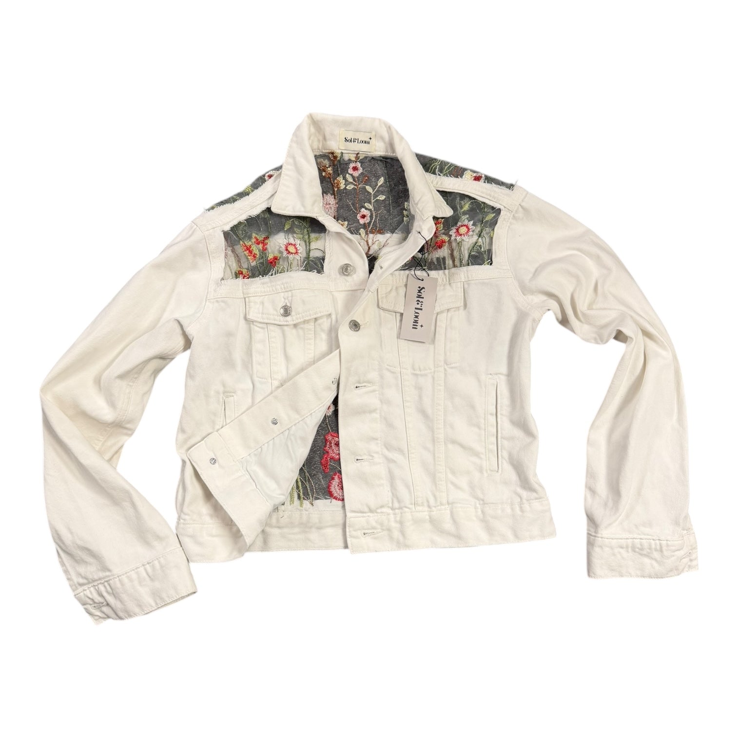 White Denim Jacket