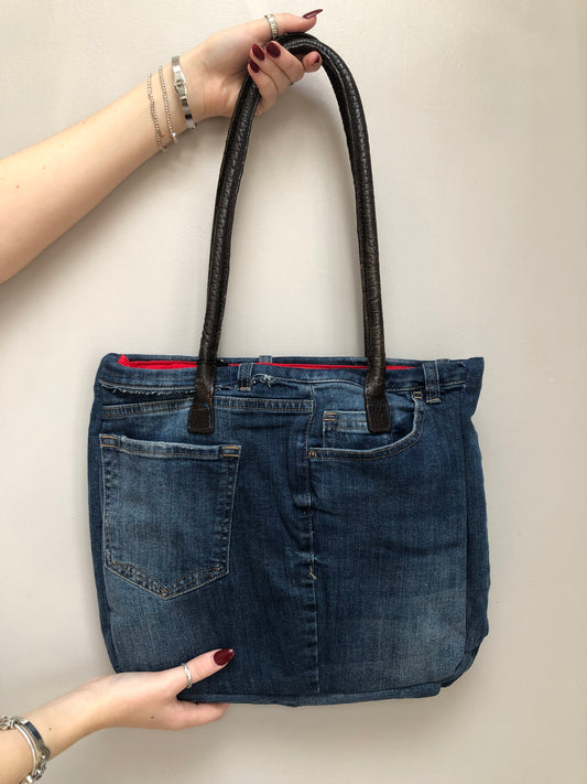 Denim Jeans Bag