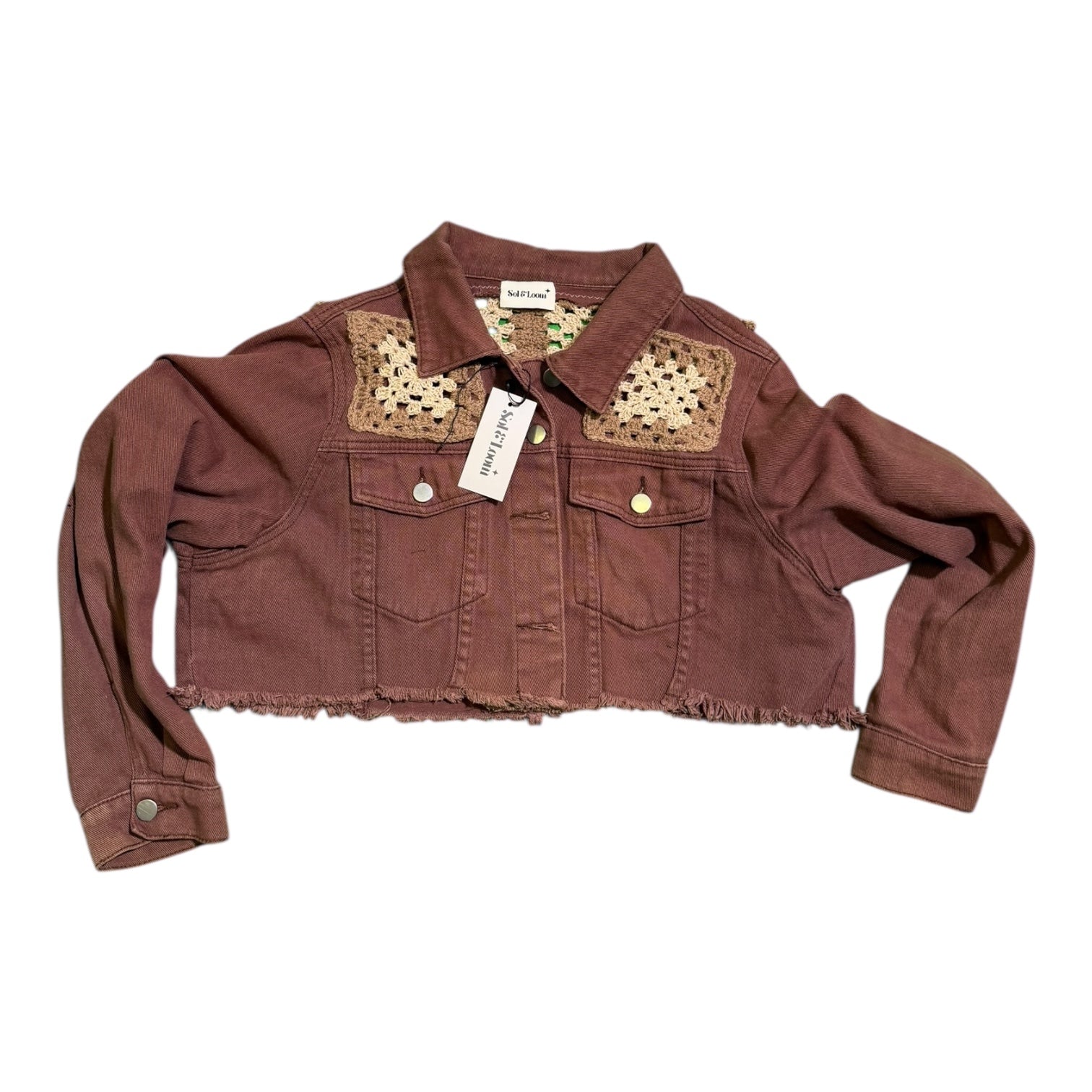 Square D Jacket Granny Square Jacket – Sol & Loom