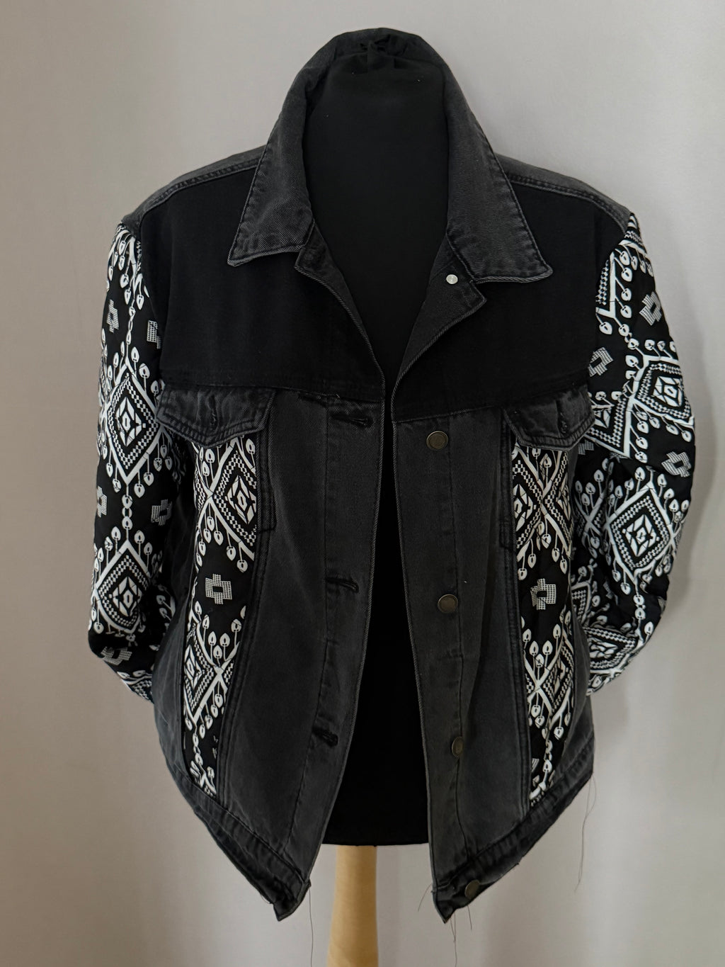 Black denim