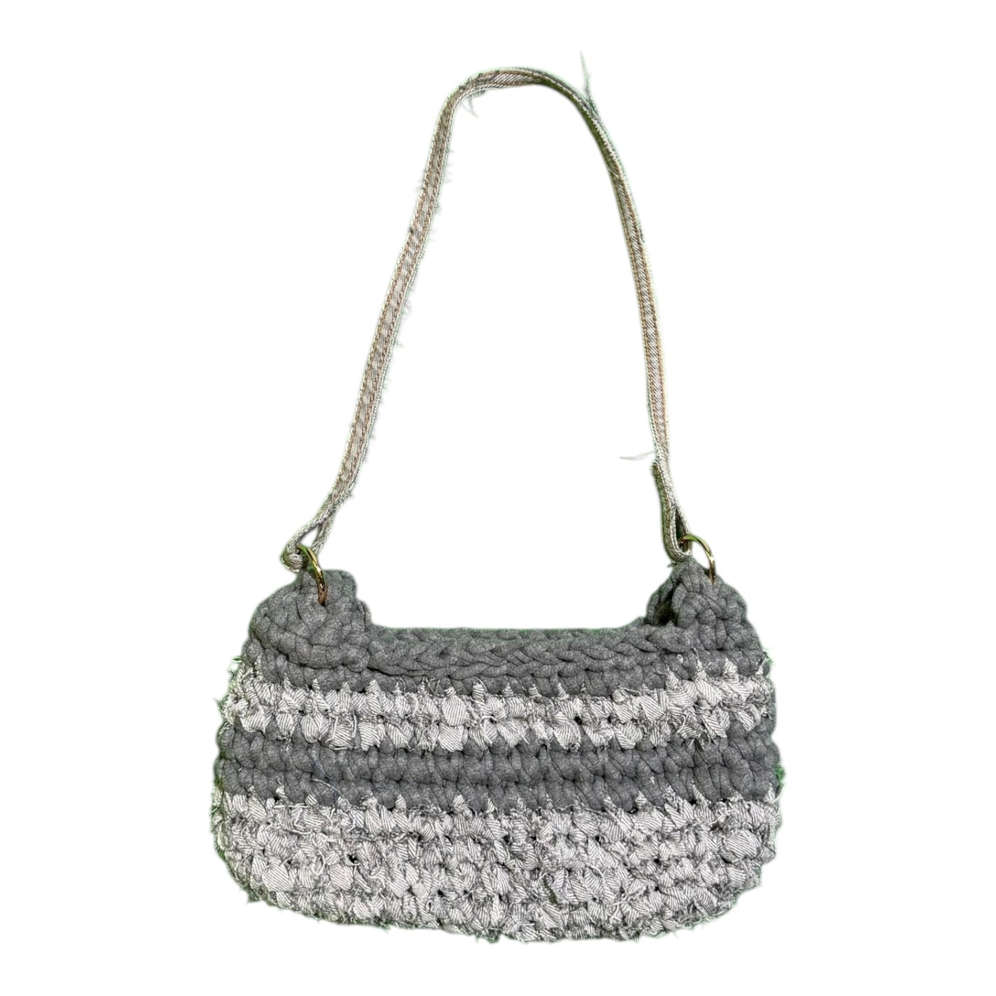 Libby Grey Crochet bag