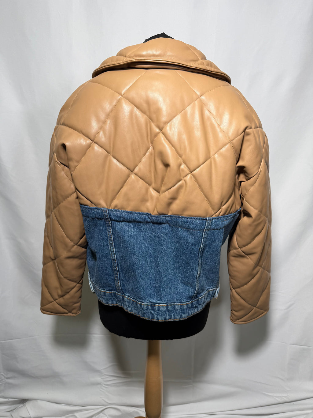Quilted Denim Jacket