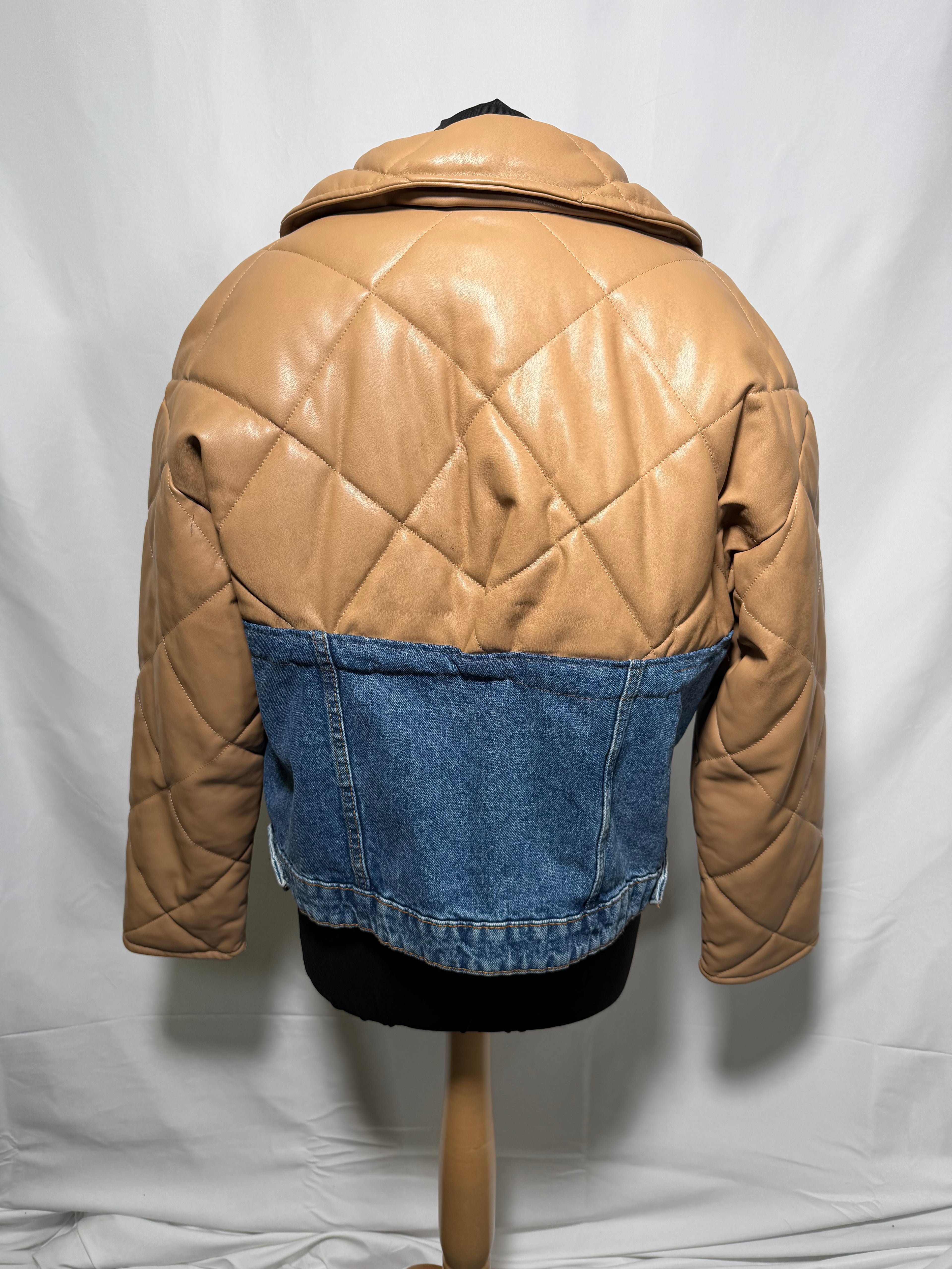 Quilted Denim Jacket