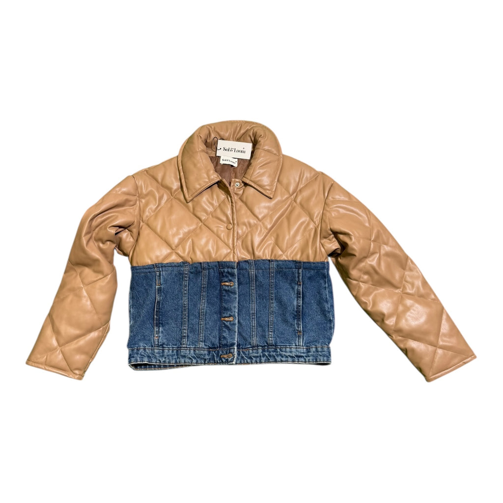 Quilted Denim Jacket
