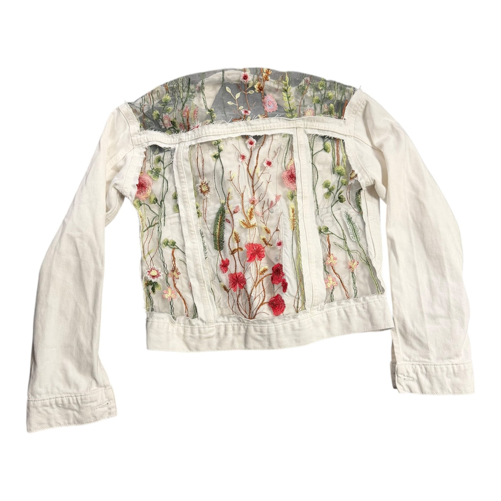 White Denim Jacket