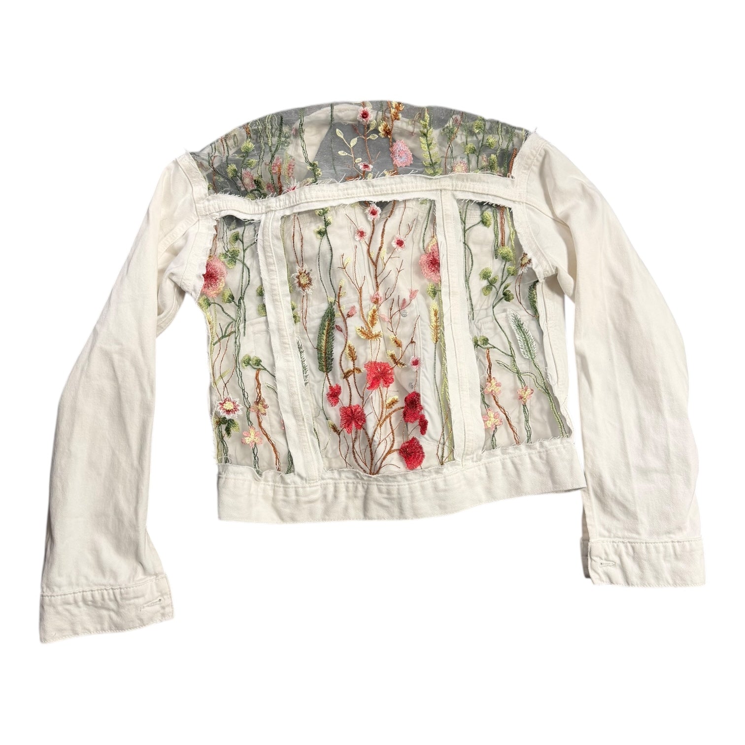 White Denim Jacket