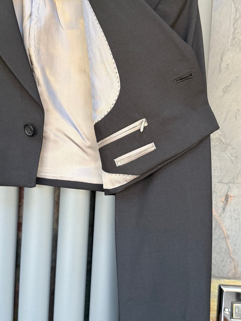 Cropped short blazer