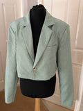 Cropped blazer